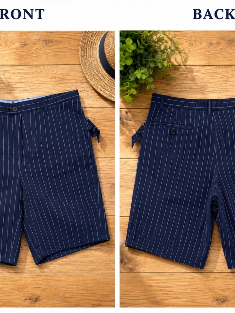 Stripe shorts